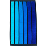 Drap de bain Happy Blue grande taille - Le comptoir de la plage