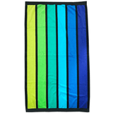Serviette de plage en coton Happy Men, taille large - Le comptoir de la plage