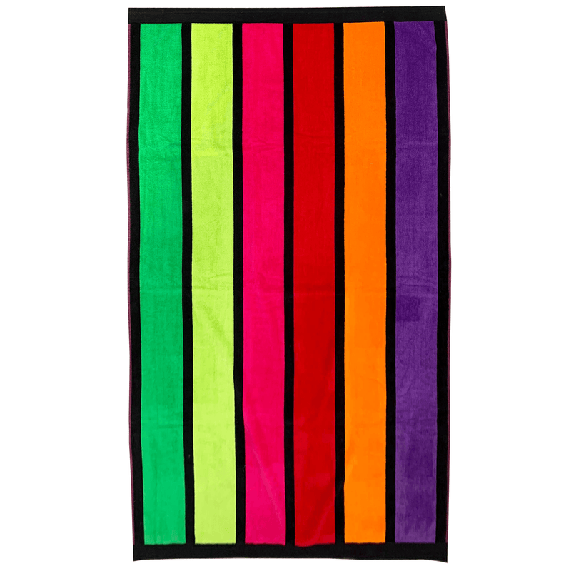 Drap de bain en coton Happy Fresh, large - Le comptoir de la plage
