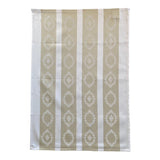 Lot de 2 Duos de torchons assortis bicolores beige Sun 50 x 70