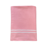 Fouta coton rose éponge Waffle - Le comptoir de la plage