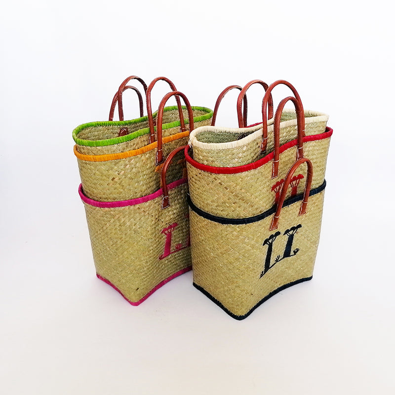 Collection de paniers artisanaux Baobab - Le comptoir de la plage