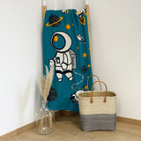 Drap de bain enfant microfibre Galactic - Le comptoir de la plage