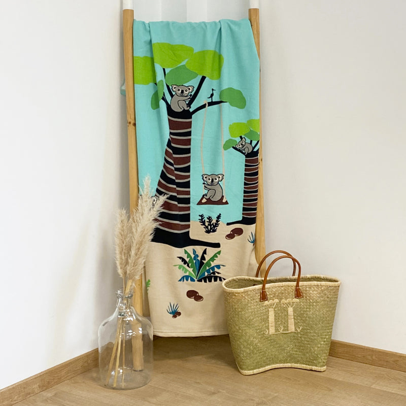 Drap de bain enfant microfibre Swing - Le comptoir de la plage