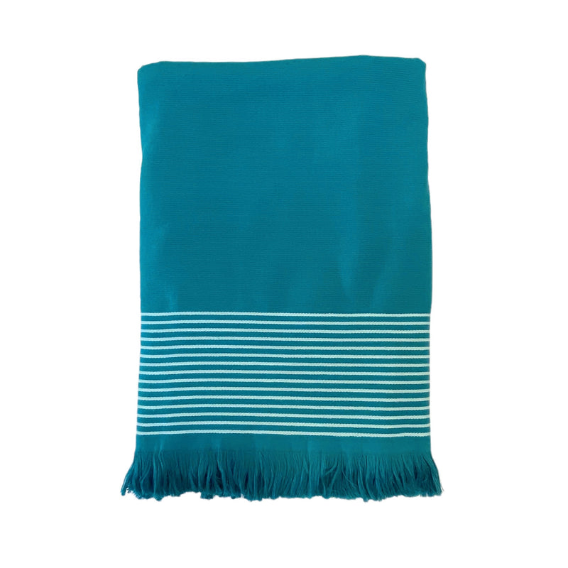 Fouta en coton lake Paski, large - Le comptoir de la plage