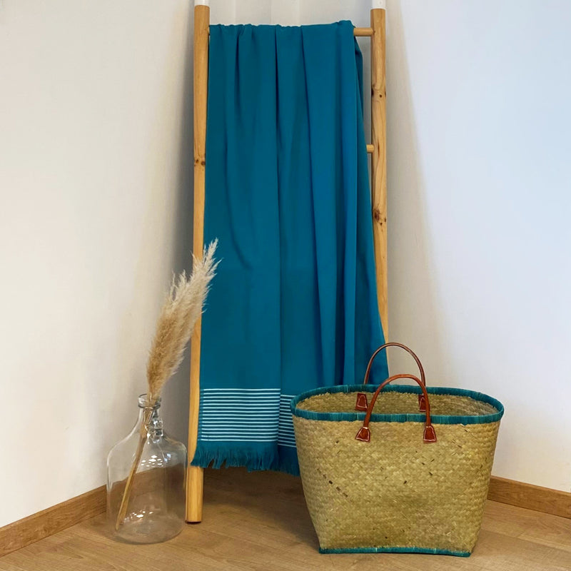 Fouta lake en coton Paski - Le comptoir de la plage