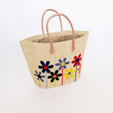 Panier artisanal naturel Majunga - Le comptoir de la plage