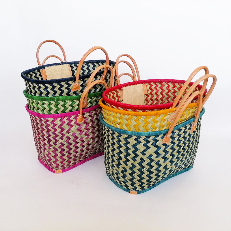 Collection de paniers artisanaux Toama - Le comptoir de la plage