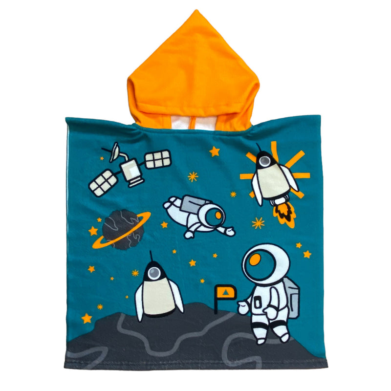 Poncho enfant microfibre Galactic - Le comptoir de la plage