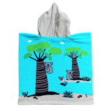 Poncho enfant microfibre Koala Swing - Le comptoir de la plage