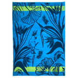 serviette de plage éponge Velours Jacquard papiga taille XL 140x180 cm 100% coton jacquard 400g/m² douce et absorbante, idéale plage, piscine 