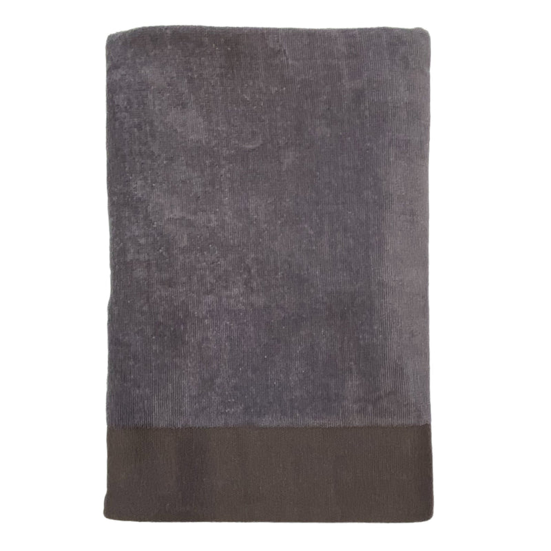 Serviette de plage gris Shady - Le comptoir de la plage